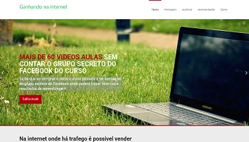 Ganhando na internet